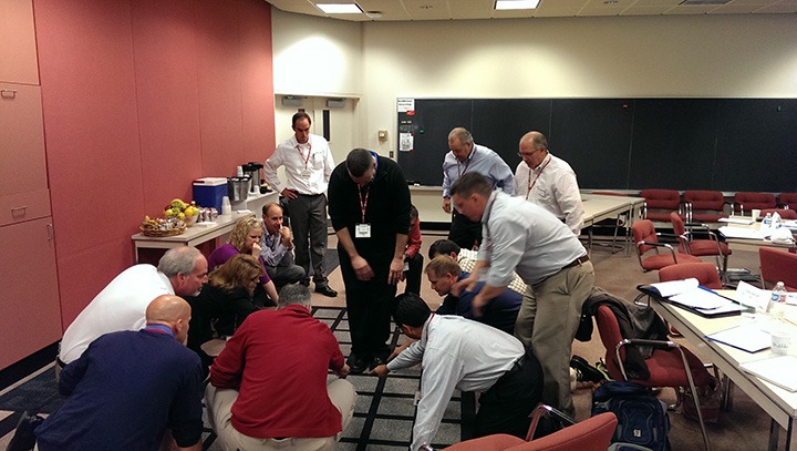 John facilitating "My Role in Leading Change" with the CSC Network