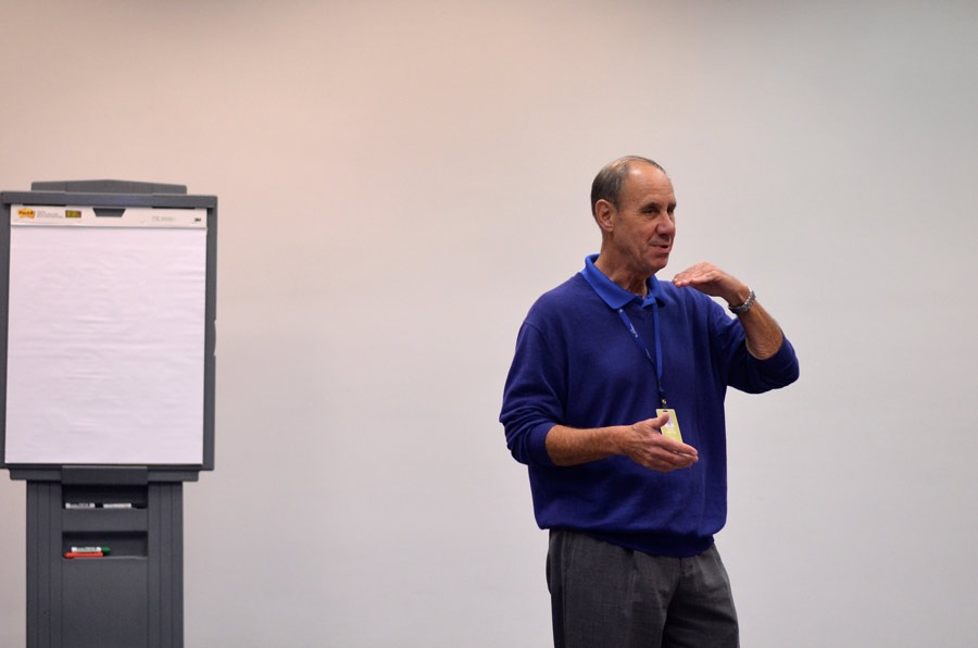 Facilitating presentation skills at Milliken & Company.